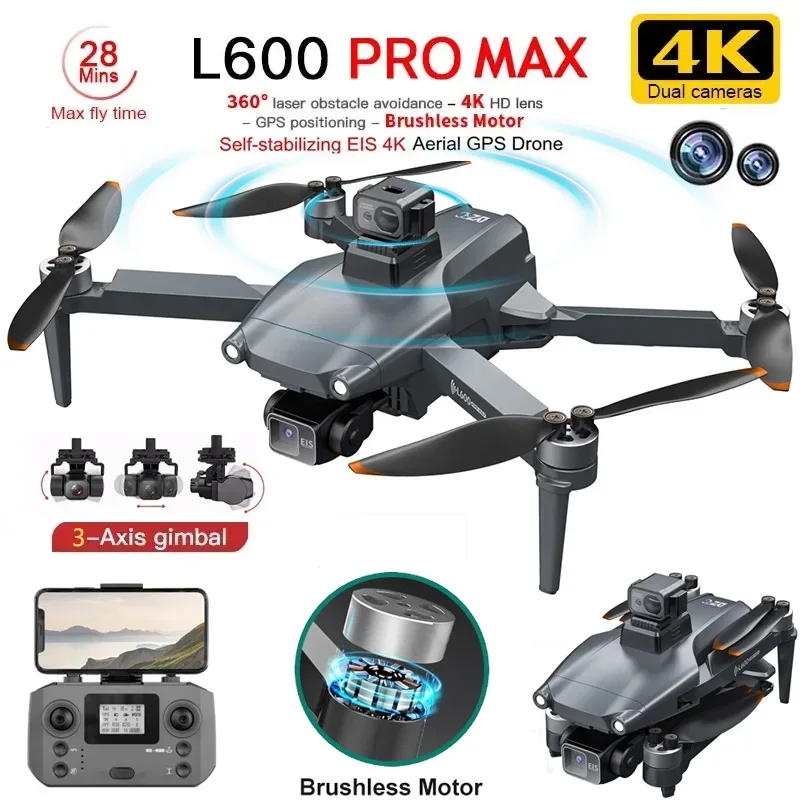 L600 PRO MAX GPS Drone Profess - Drone Camera Hd recensie en prijs